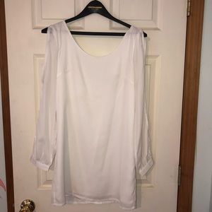 White Long Sleeve Dress